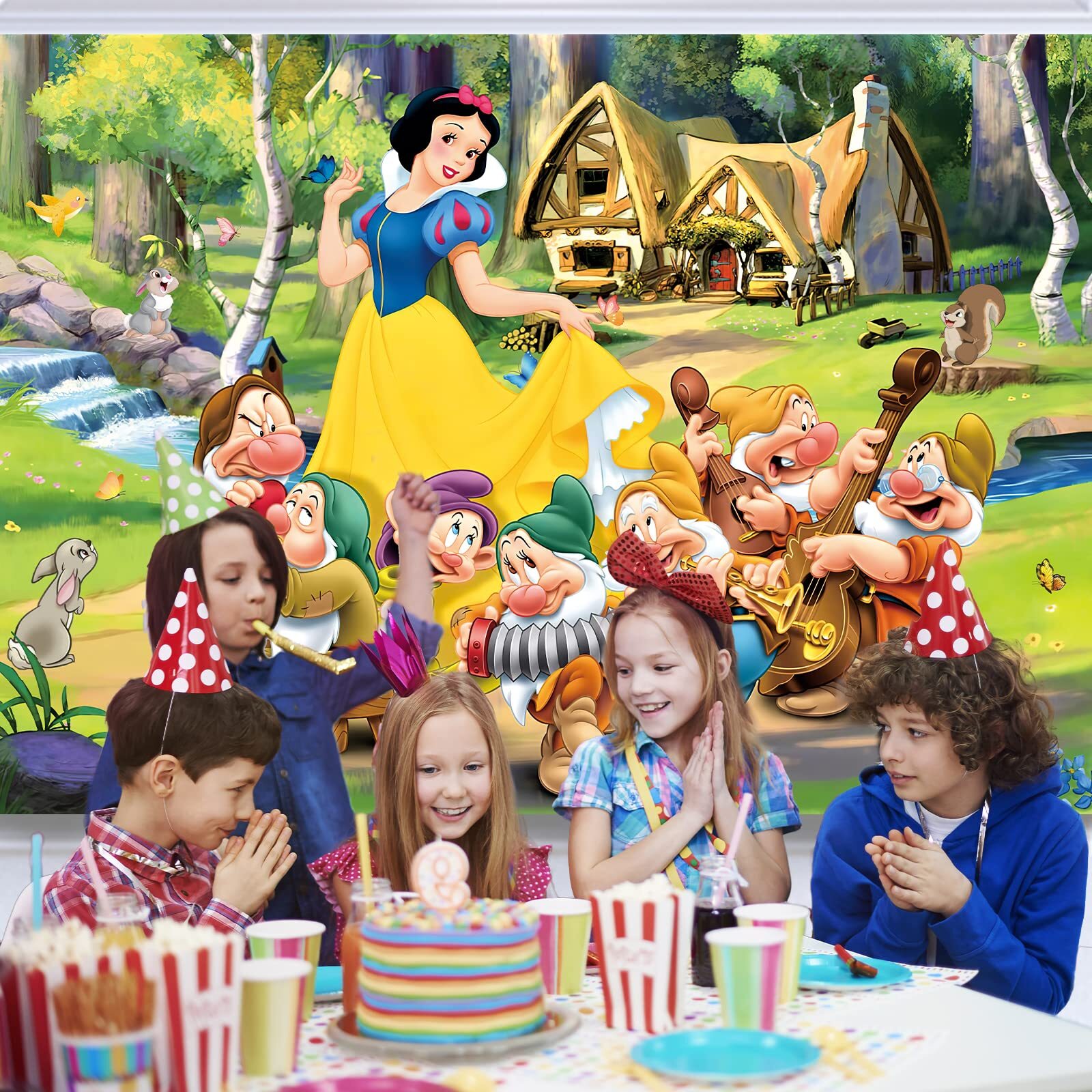 Princess Backdrop7x5 Ft Princess Banner Princess Background Princess Backdrop Pr