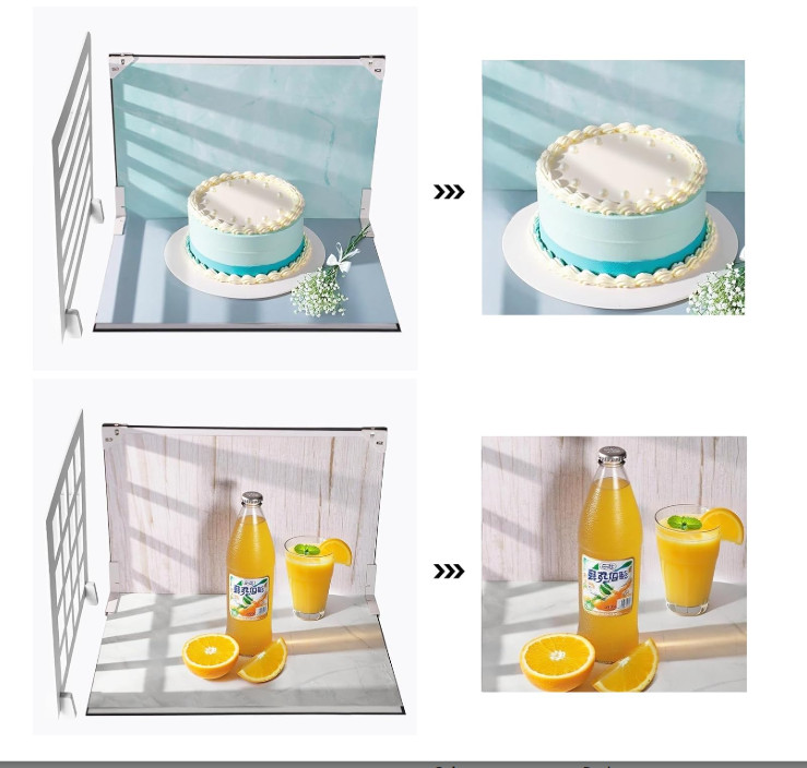 Product Photography Backdrop Kit – 11.7 x 16.5 in – 12 Double Sided (24 photo)