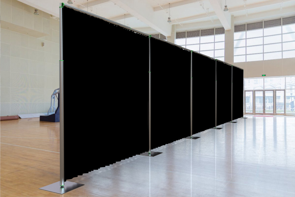 ADJUSTABLE WEDDING BACKDROP KIT 10 FT TALL x 20 FT- 50FT WIDE PIPE WITHOUT DRAPE