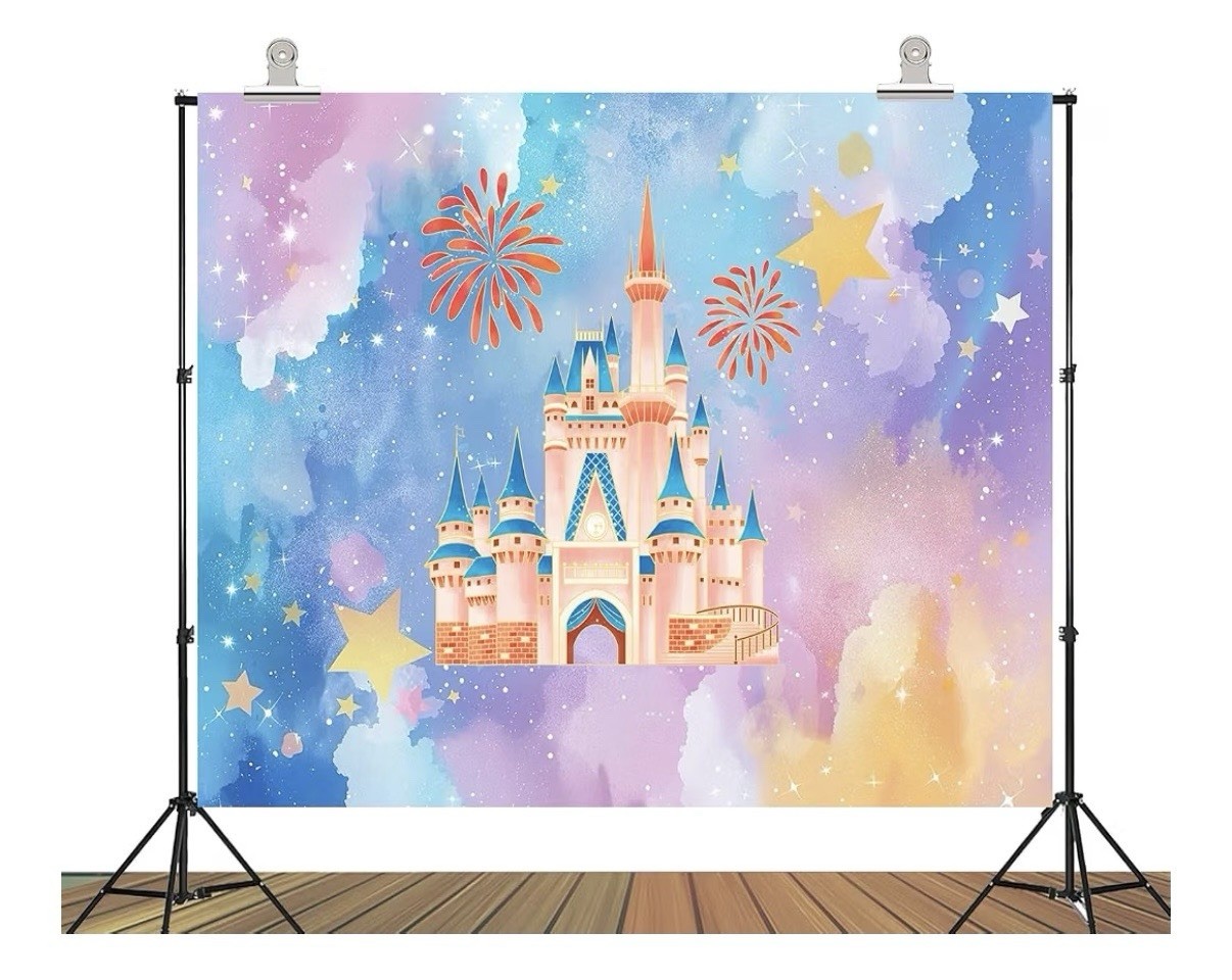 Backdrop Fairytale Castle 7ft x 5ft