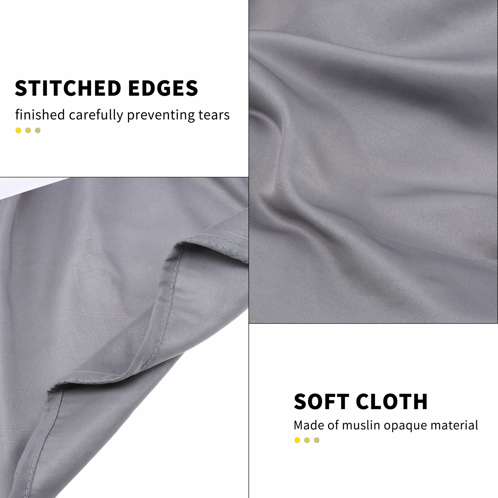 2x3m/6.56x10ft Gray Muslin Screen Backdrop Background for Photography Studio