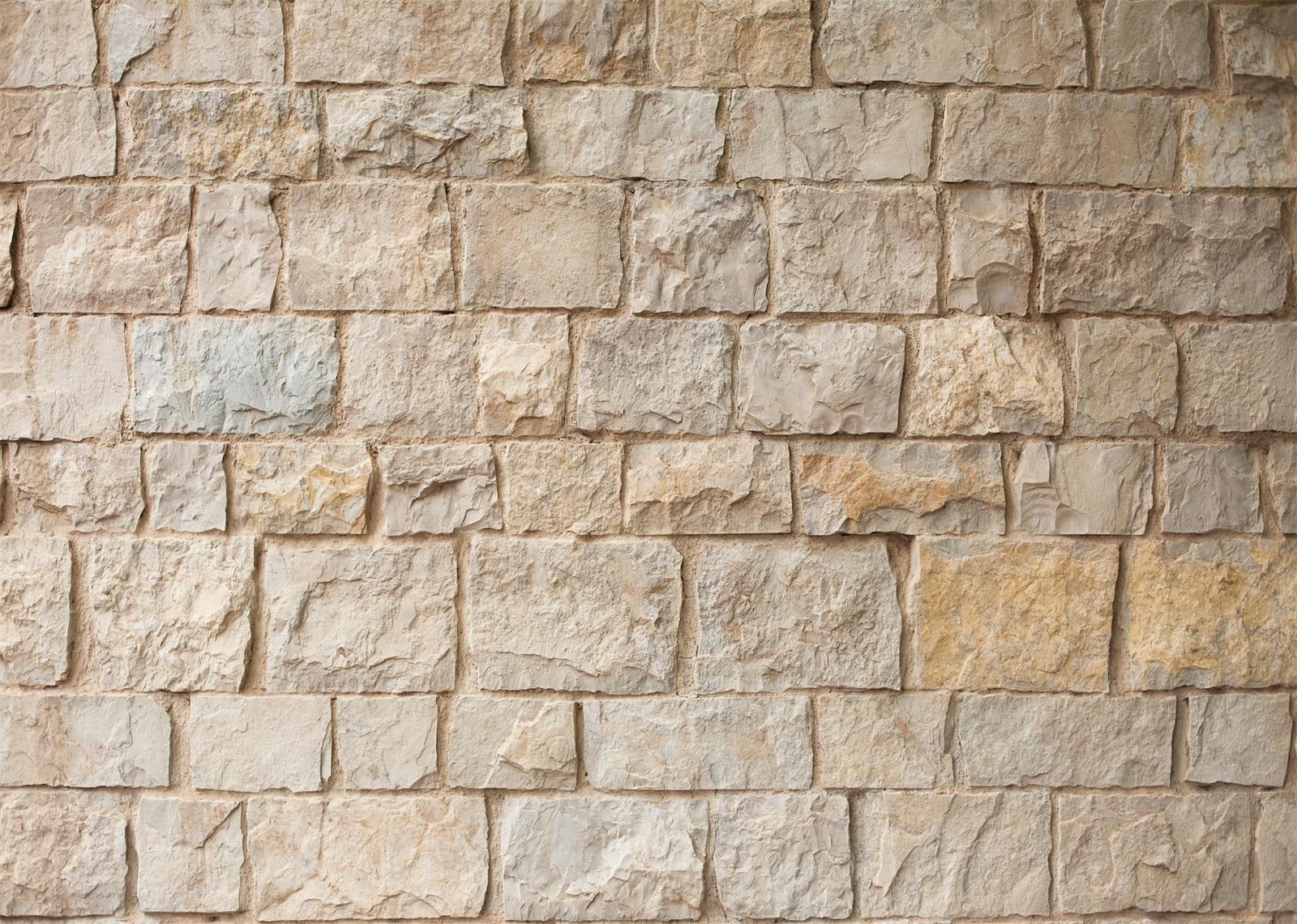 Loccor 7x5ft Fabric Stone Wall Backdrop Ancient Rock 7x5FT, N1-a13829