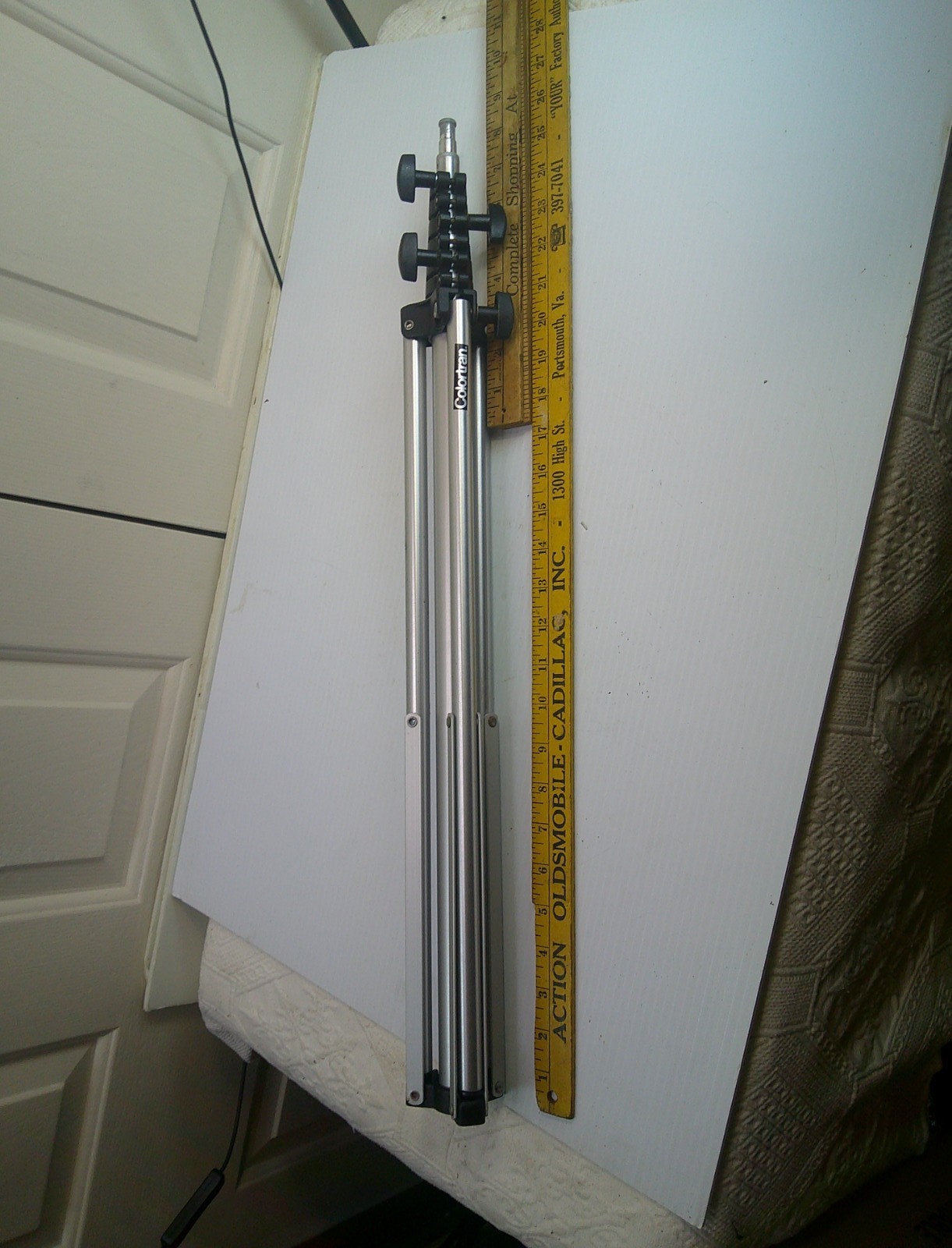Berkey Colortran PRO-Stand Adjustable Vintage Tripod 23.3” Tall