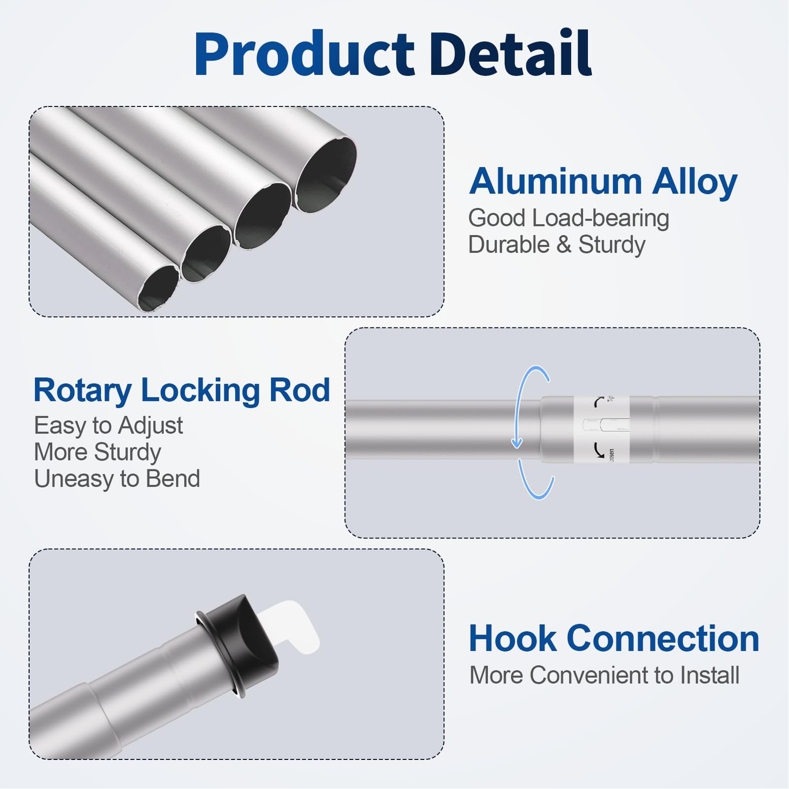 4-10ft Adjustable Crossbar Pipe and Drape for Backdrop Stand