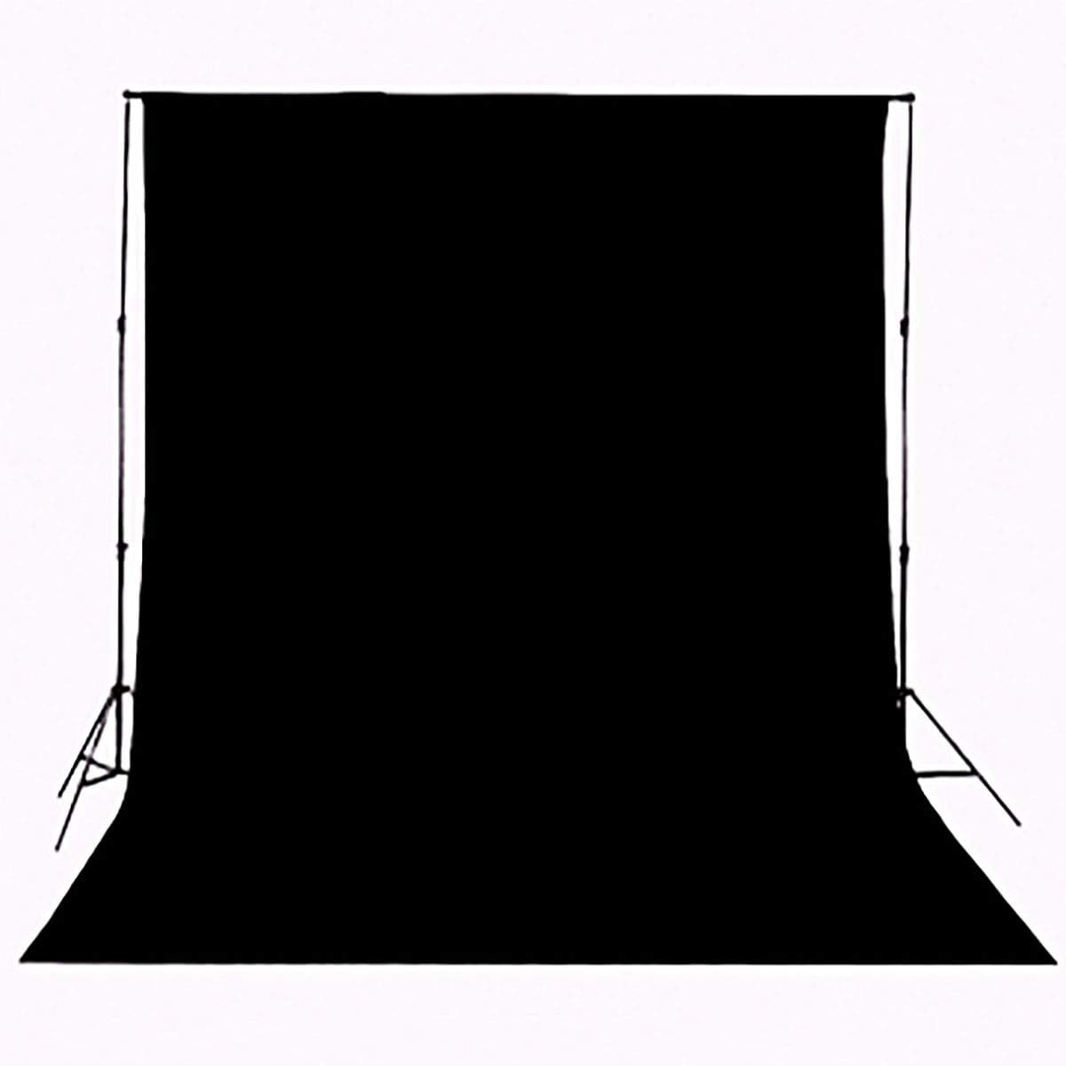 Black Backdrop for Photography Durable Fabric Background Photo Backdrop Video Ph