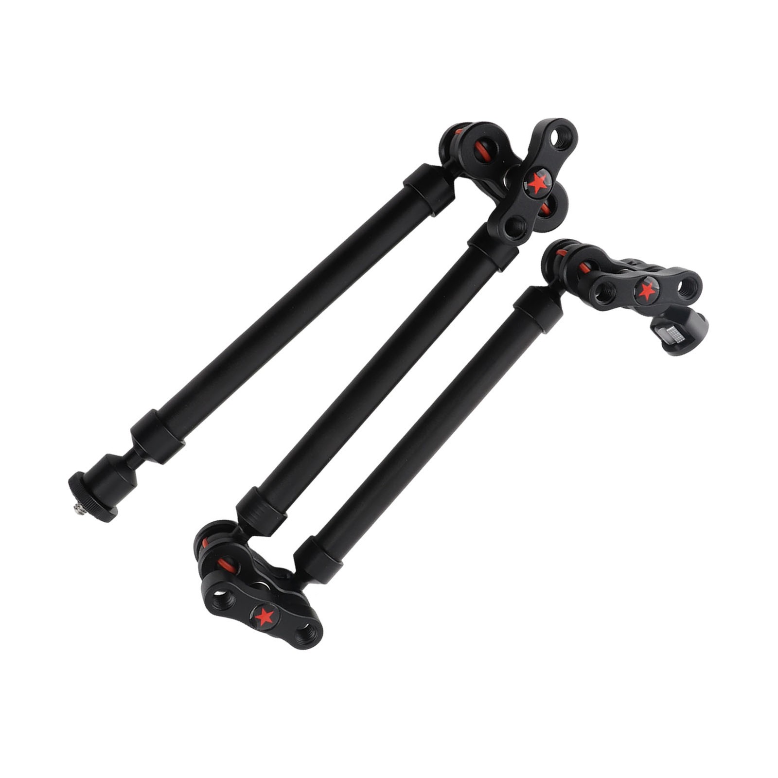 755mm Universal Arm Stand 3 Sections Adjustable Photography Extension Support