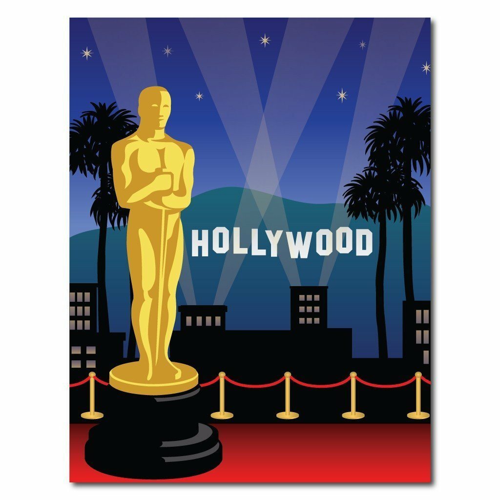 Hollywood Vinyl Photography Backdrop – 8’x10′ or 8’x14′