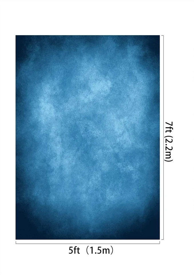 Kate 5x7ft Dark Blue Abstract Backdrops Portrait 1.5×2.2m,