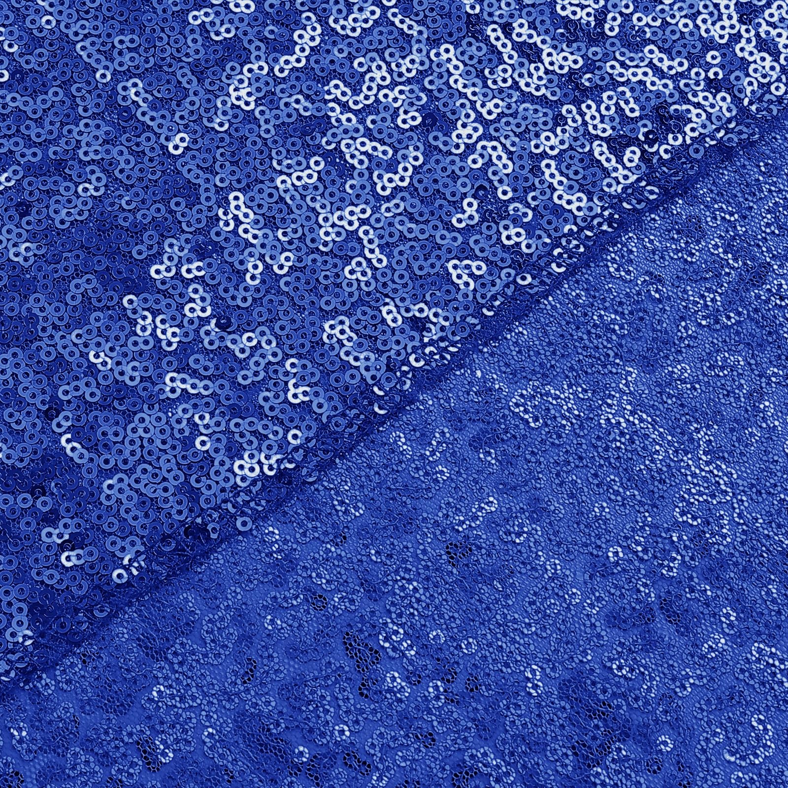 Royal Blue Sequin Backdrop Curtain 4 Panels 2FTx8FT Glitter Royal Blue Backgr…