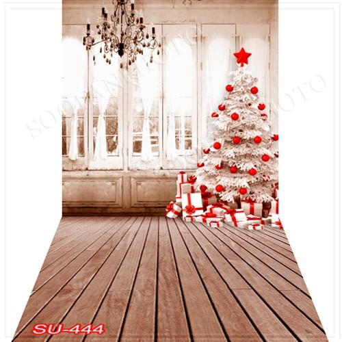10’x20′ CP Christmas Season Scenic Microfiber Fabric background backdrop SU444
