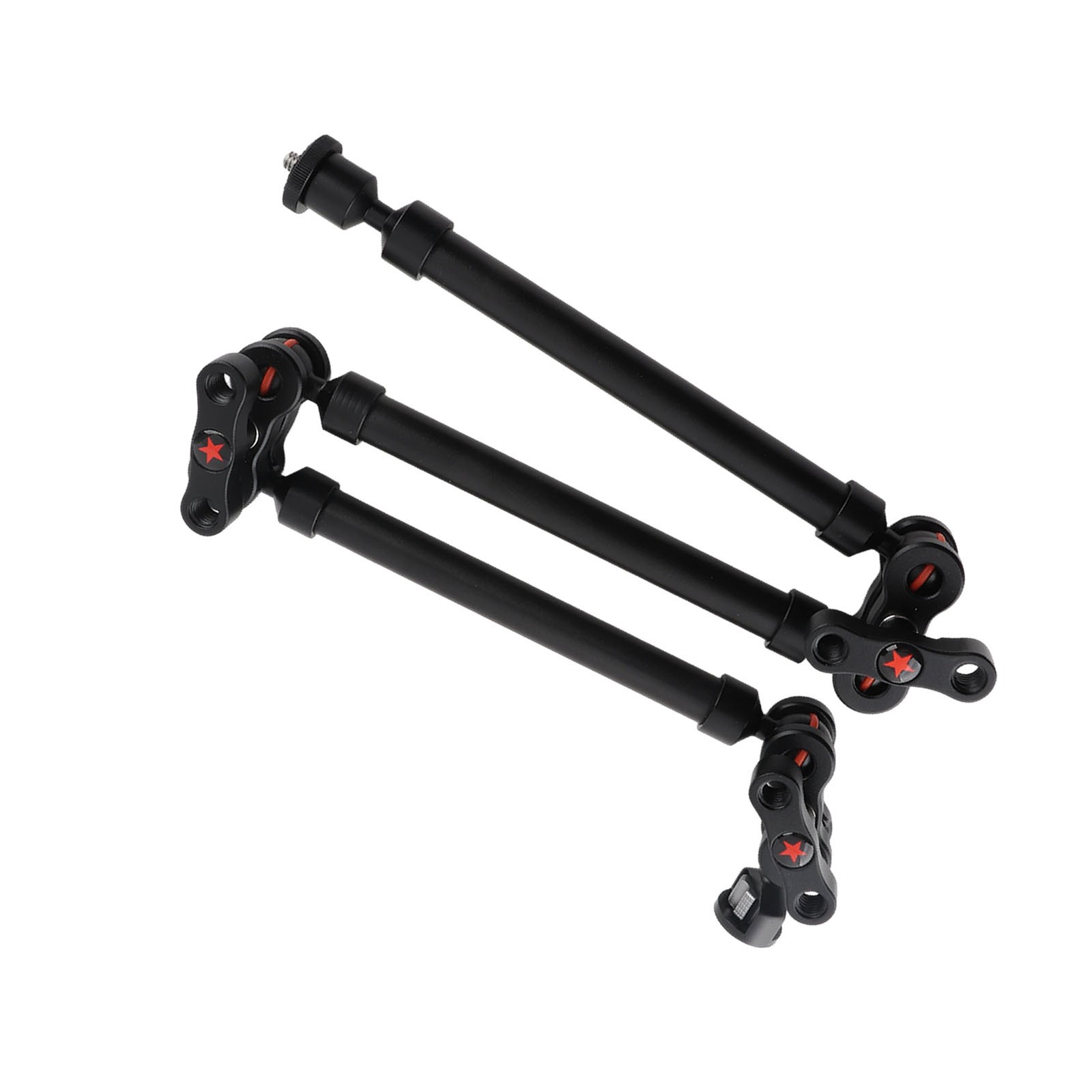 755mm Universal Arm Stand 3 Sections Adjustable Photography Extension Support