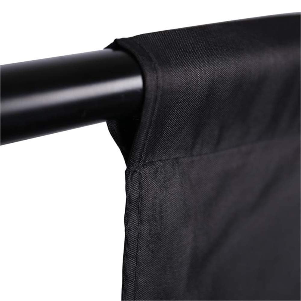Black Photography Backdrop 8x10ft Seamless Polyester Photo Background Video