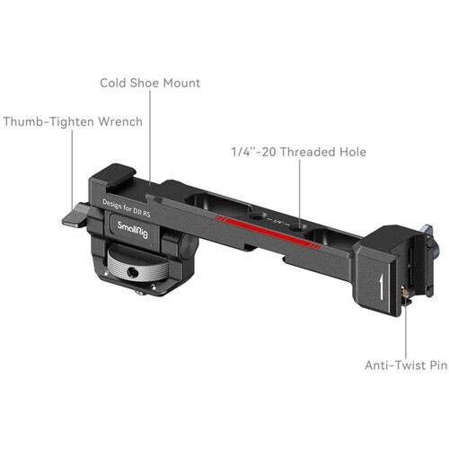 SmallRig Monitor Mount with NATO Clamp for DJI RS2/RS3/RS4/RS5