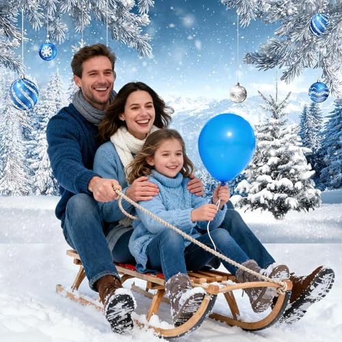 Winter Forest Backdrop – Winter Wonderland – Christmas Party Background 10x8ft