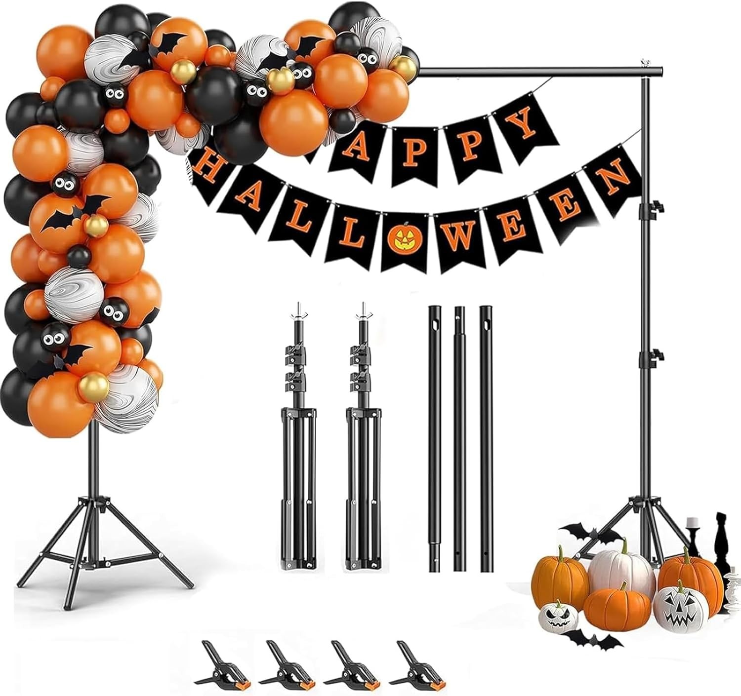 8.5 x 10 FT Photo Backdrop Stand Kit Adjustable Background Holder Support System