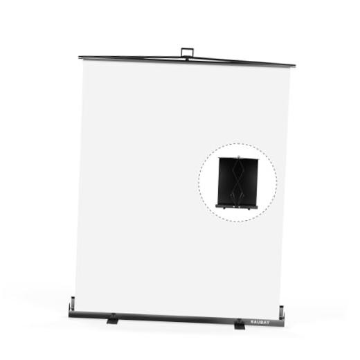 【Easy Set Up】 59.8 x 82.7in Collapsible Standard (59.8 x 82.7in) White
