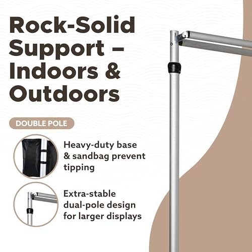 backdrop stand heavy duty 10×10