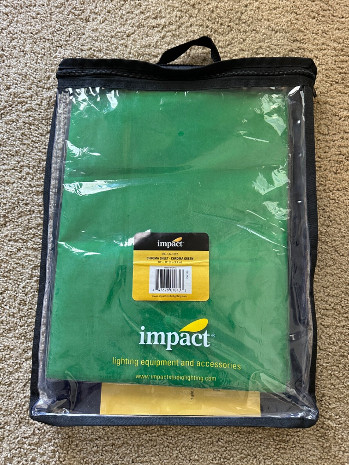 Impact Chroma Sheet Background – 10 x 12′ (Chroma Green)