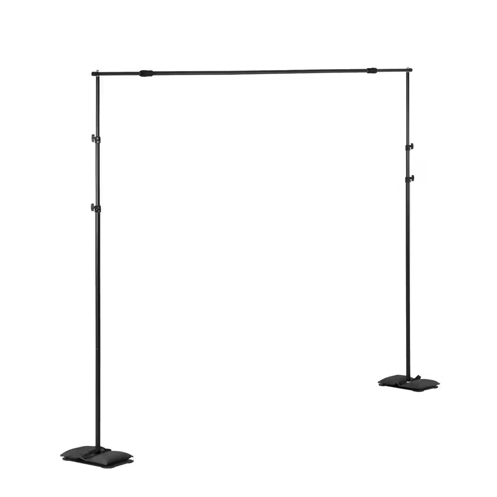 8.5 X 10 Ft. Adjustable Backdrop Stand, Portable, Projector Screen Stand, Weddin