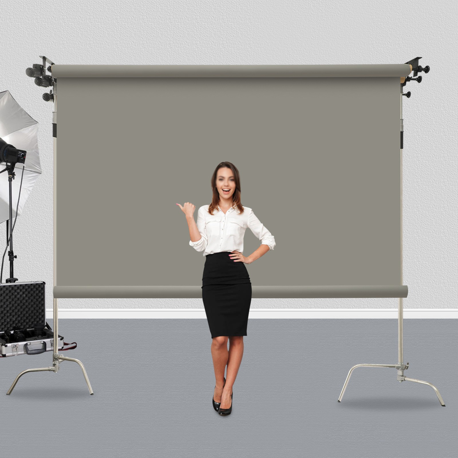 Photography Backdrop Roller System Motorized Electric Background Support System