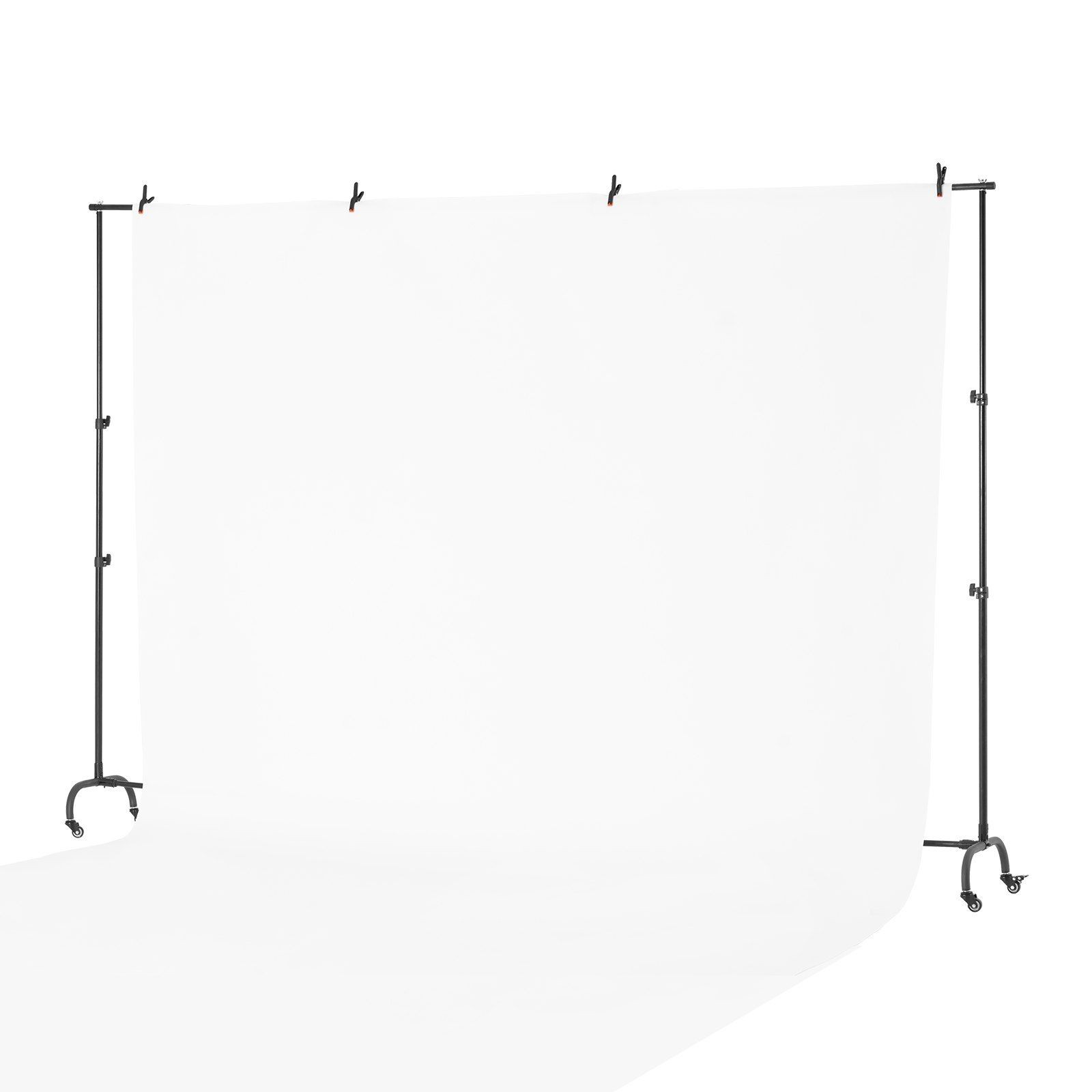 8.5x10ft Universal Backdrop Stand 10lb Weight Limit Compact Storage
