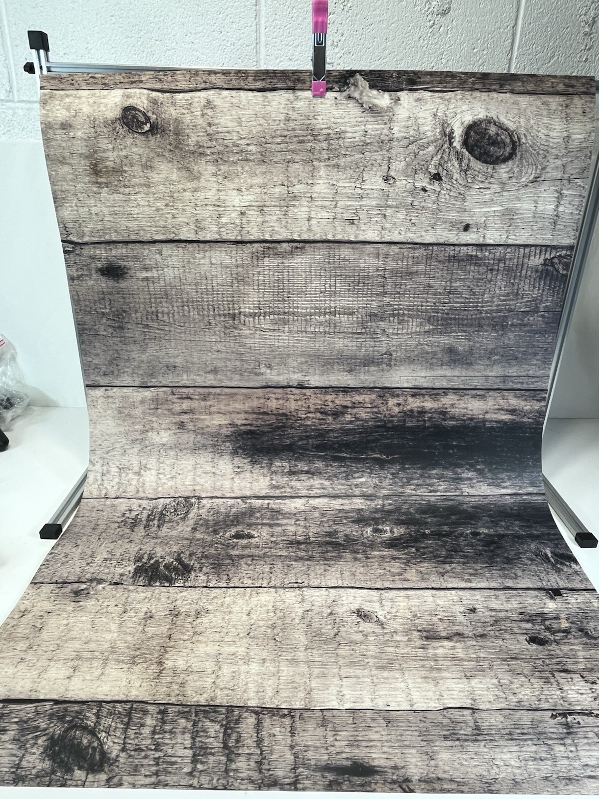 Tabletop Photo Booth Backdrop Stand + 14 Nature Inspired Patterns Photography