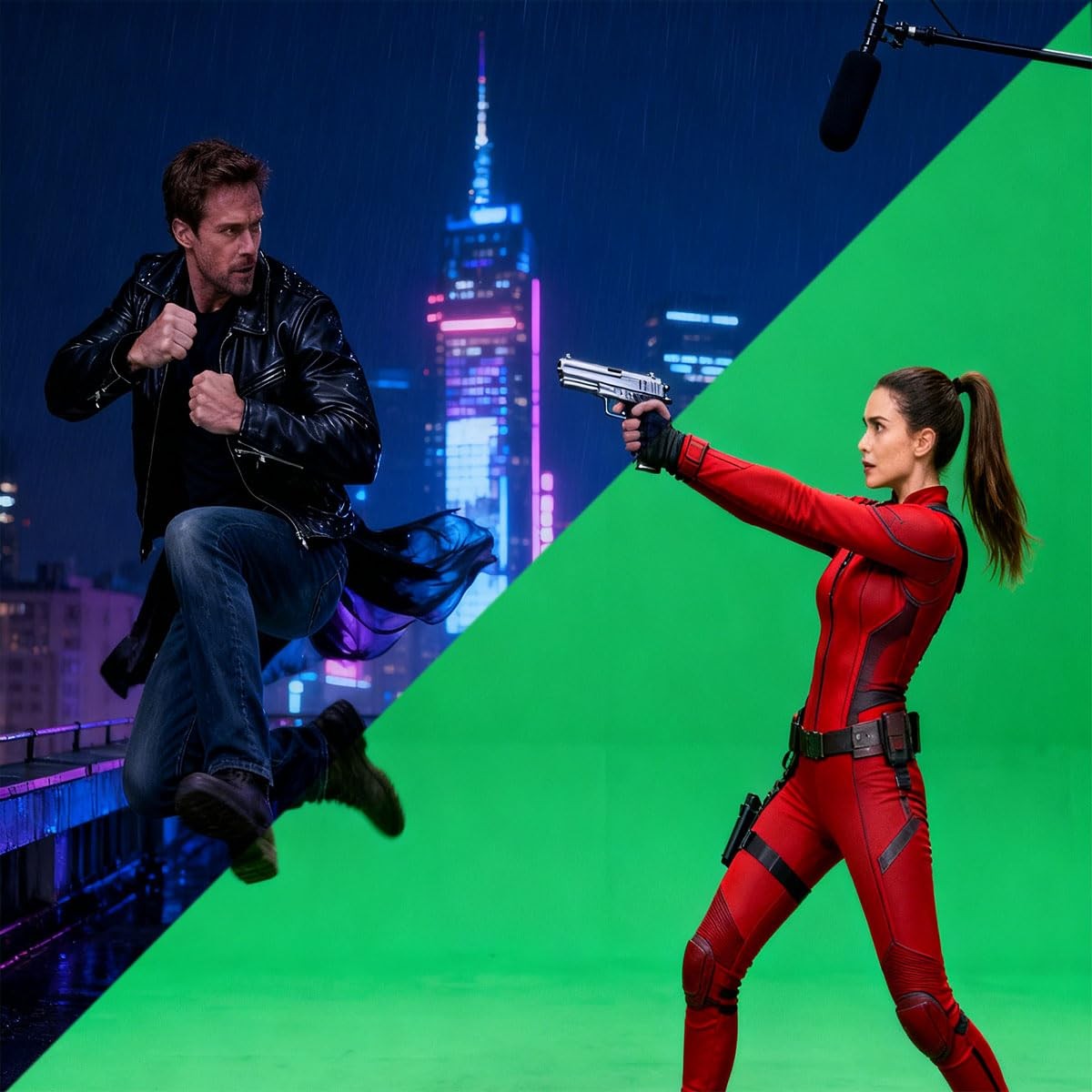 Green Screen Backdrop 8x10ft Photo Chromakey Muslin 8x10ft,