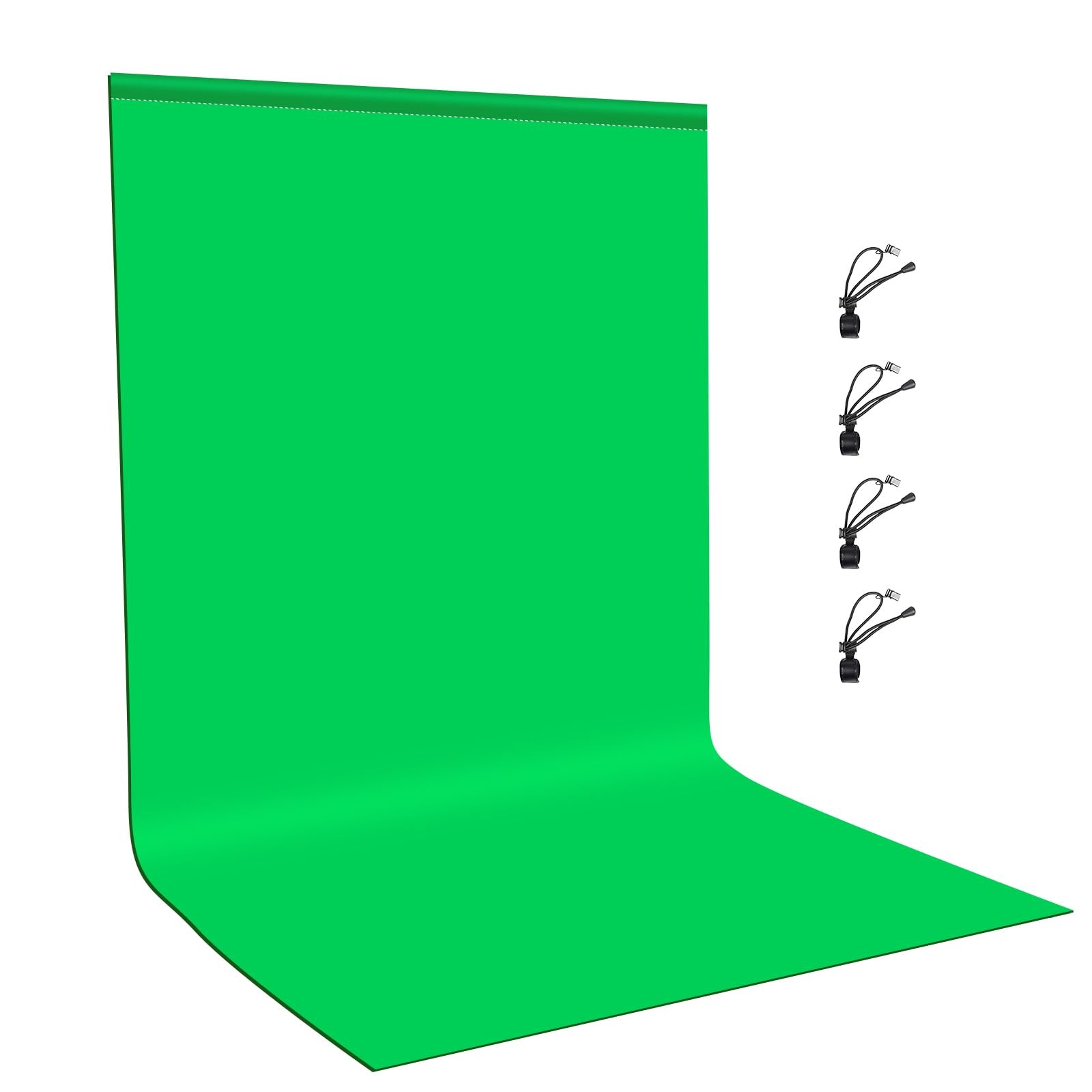 Green Screen Background for Photography, PULUZ Sheet 3.3*6.6FT