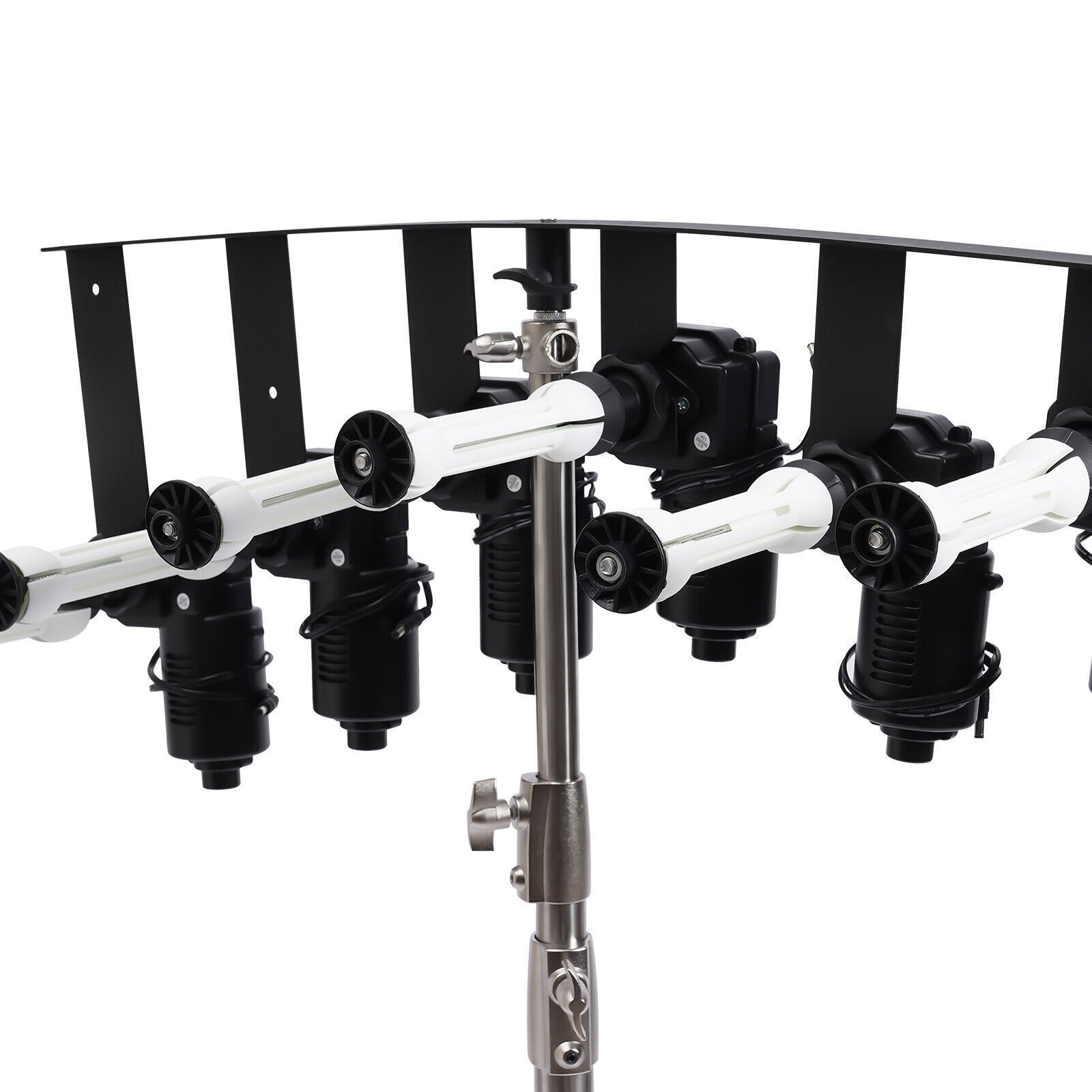 Motorized 6-Roller Backdrop Support System Wall Mount Photo Video w/ Remote NEW
