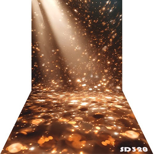 10’x20’CP Golden Spot Lighten Scenic Microfiber Fabric background backdrop SD320