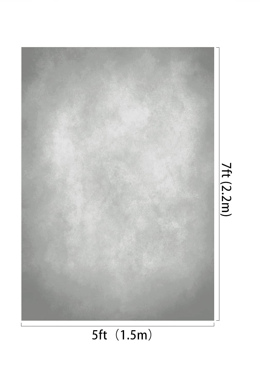 Kate 5x7ft Light Grey Backdrops Abstract Photography 1.5×2.2m,