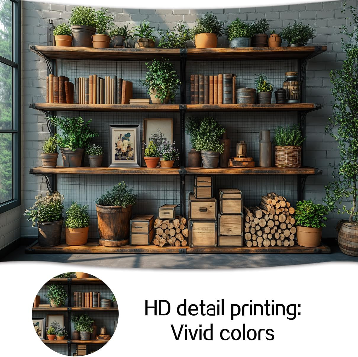7X5ft Podcast Office Photo Backdrop Photography Background, Zoom Backdrops for H