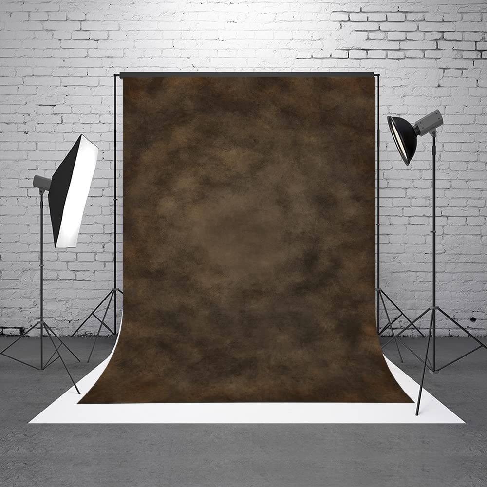5x7ft Dark Brown Mottled Texture Photography Backdrop for 5x7ft, TT-S0312