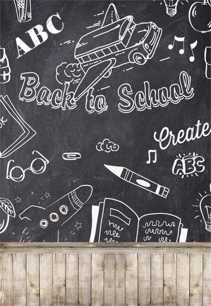 3x5ft Back to School Vinyl Backdrop – Lightweight, Durable & Water-Resistant
