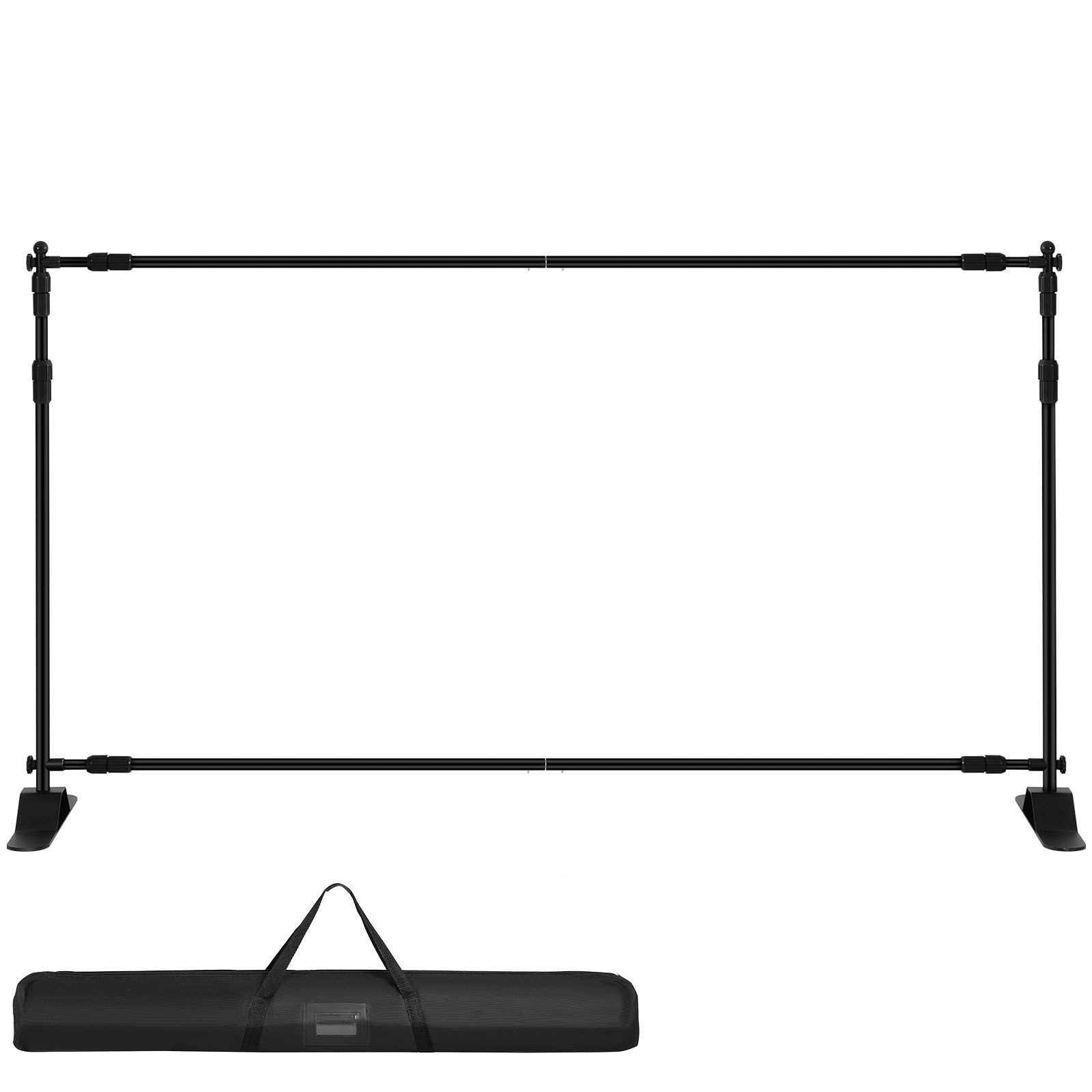 Backdrop Banner Stand 8 x 8 Ft Adjustable Heavy Duty Background Stand