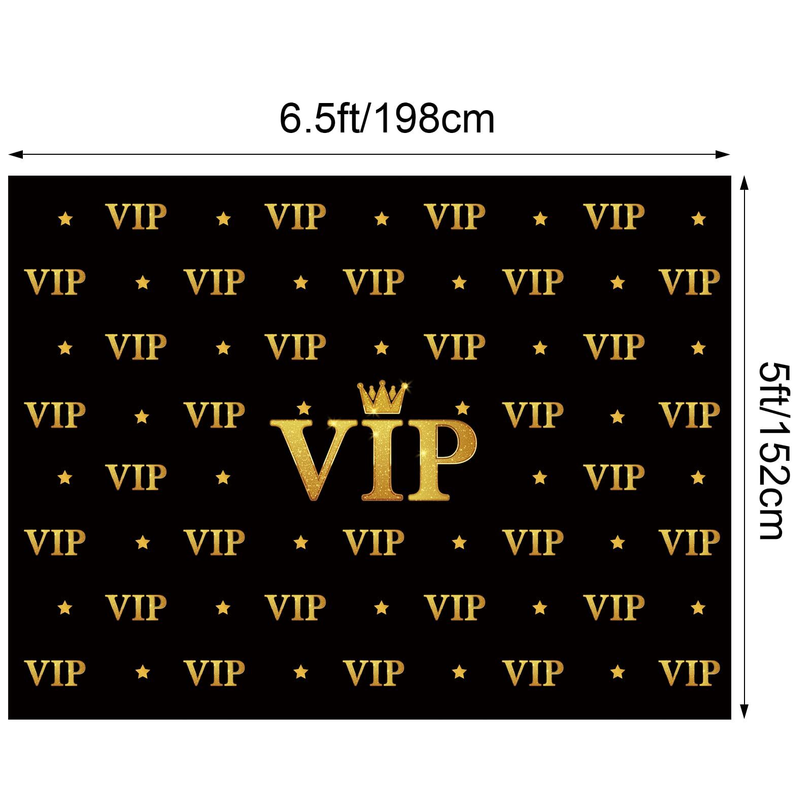 6.5x5Ft VIP Photography Backdrop Carpet Event Movie Award Backdrop Banner