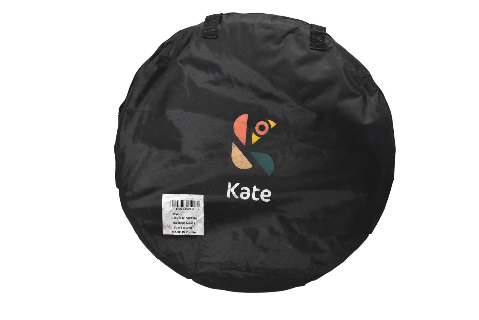 Kate Abstract Ocean Blue /Dark Gray Collapsible Backdrop Photography 5X6.5ft