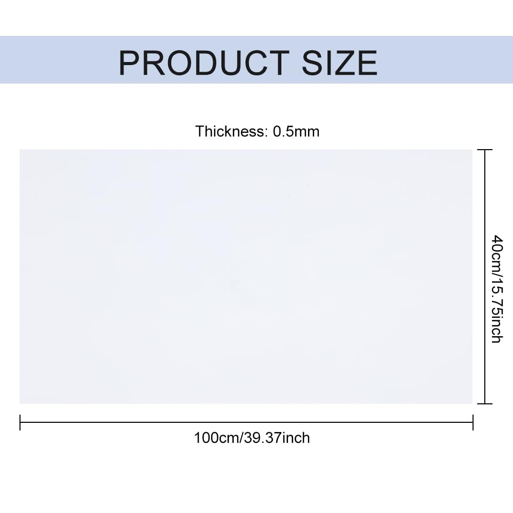 40x15inch PVC Photography Backdrop Matte White Vinyl Photo Background Studio