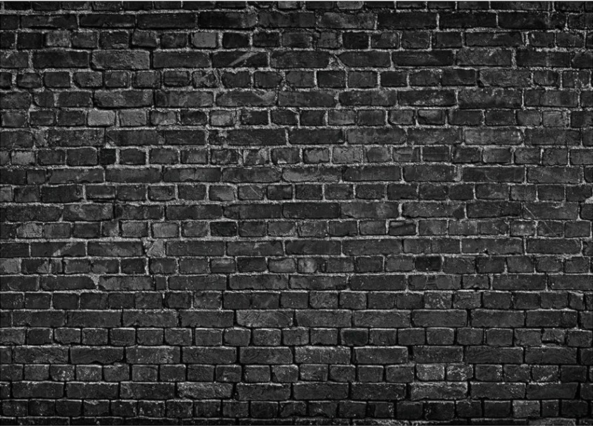 AIIKES 7x5ft Black Brick Wall Photography Backdrop Brick Backdrop Vintage… 284