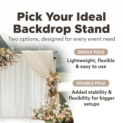 backdrop stand heavy duty 10×10
