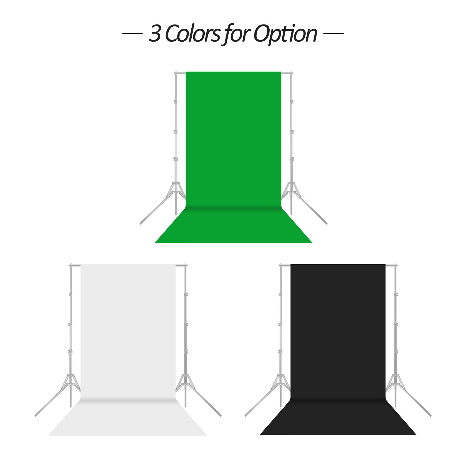 1.6x5m White Non-woven Photography Studio Backdrop For Versatile Shooting JNEY