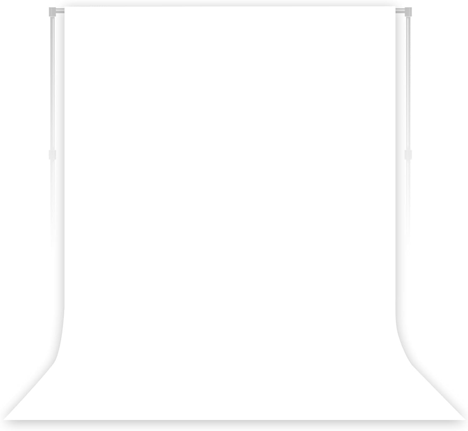Professional White Photography Backdrop 5×7 FT – Ideal for Weddings & Events