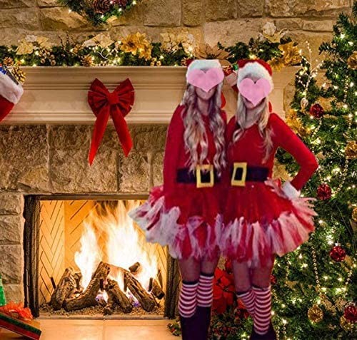7x5Ft Christmas Photography Backdrop Fireplace Photography Background for Studio