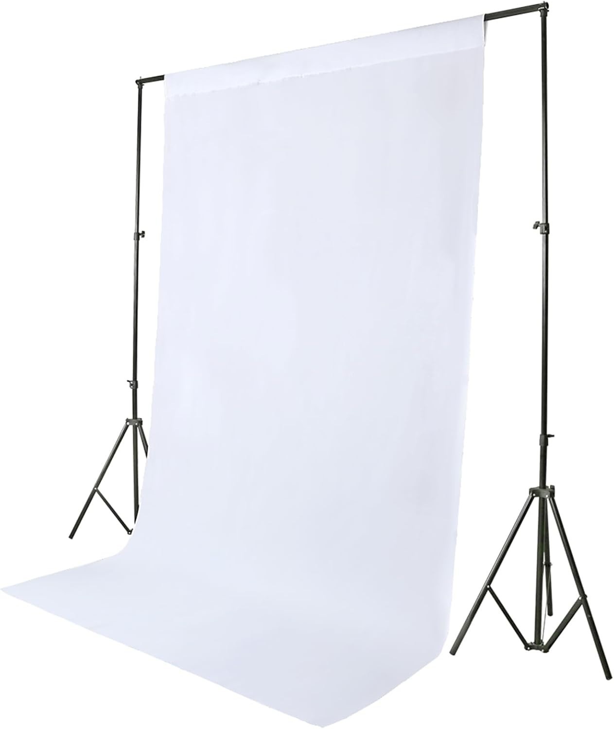 High-Quality 5×7 FT White Backdrop – Wrinkle-Resistant for Gorgeous Photos
