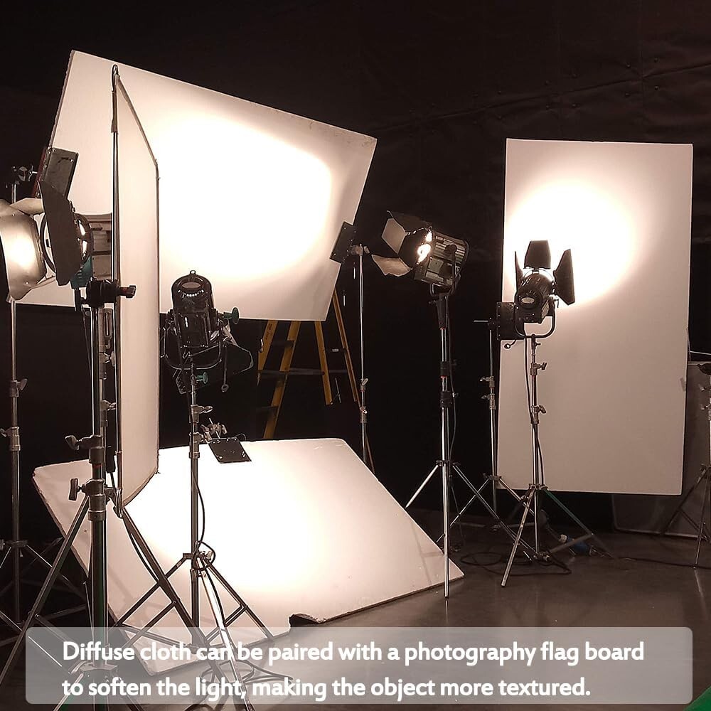 Diffusion Fabric Light Grid Cloth 78.7 X 59 Inches/ 2 X 1.5M Photography New