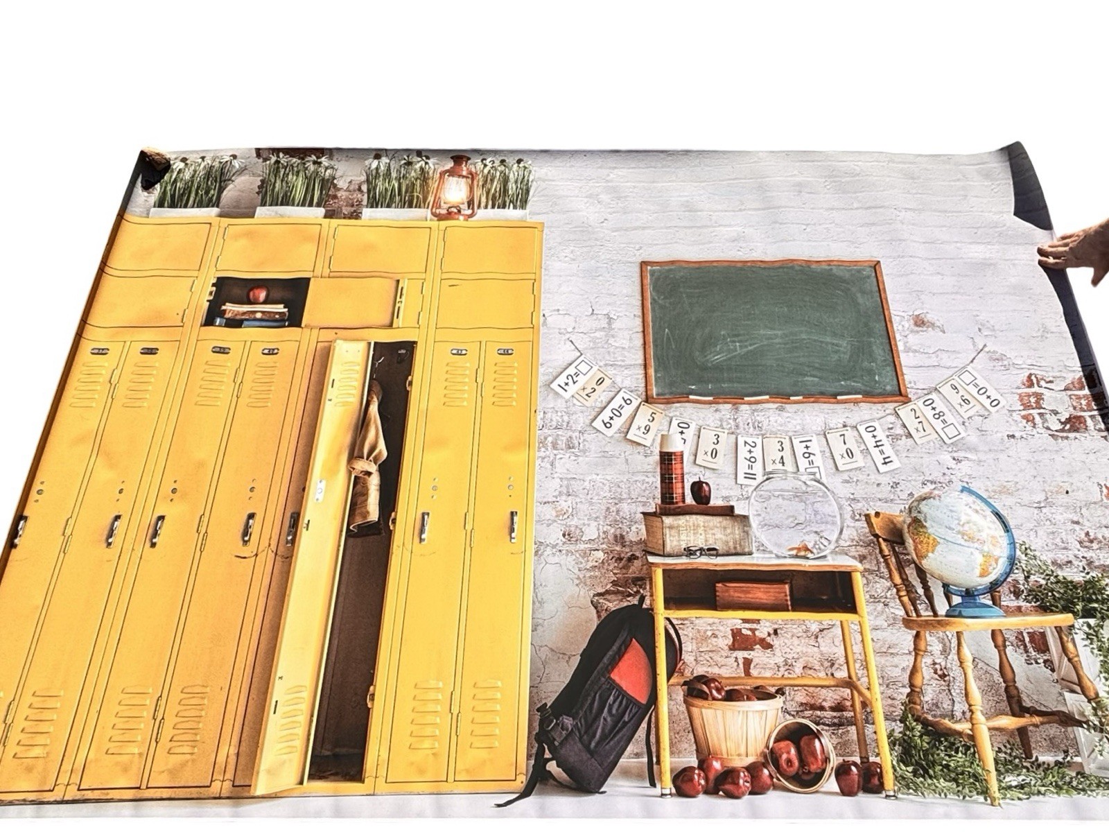 Back to School Photography Background 6x4ft Classroom Blackboard Backdrop