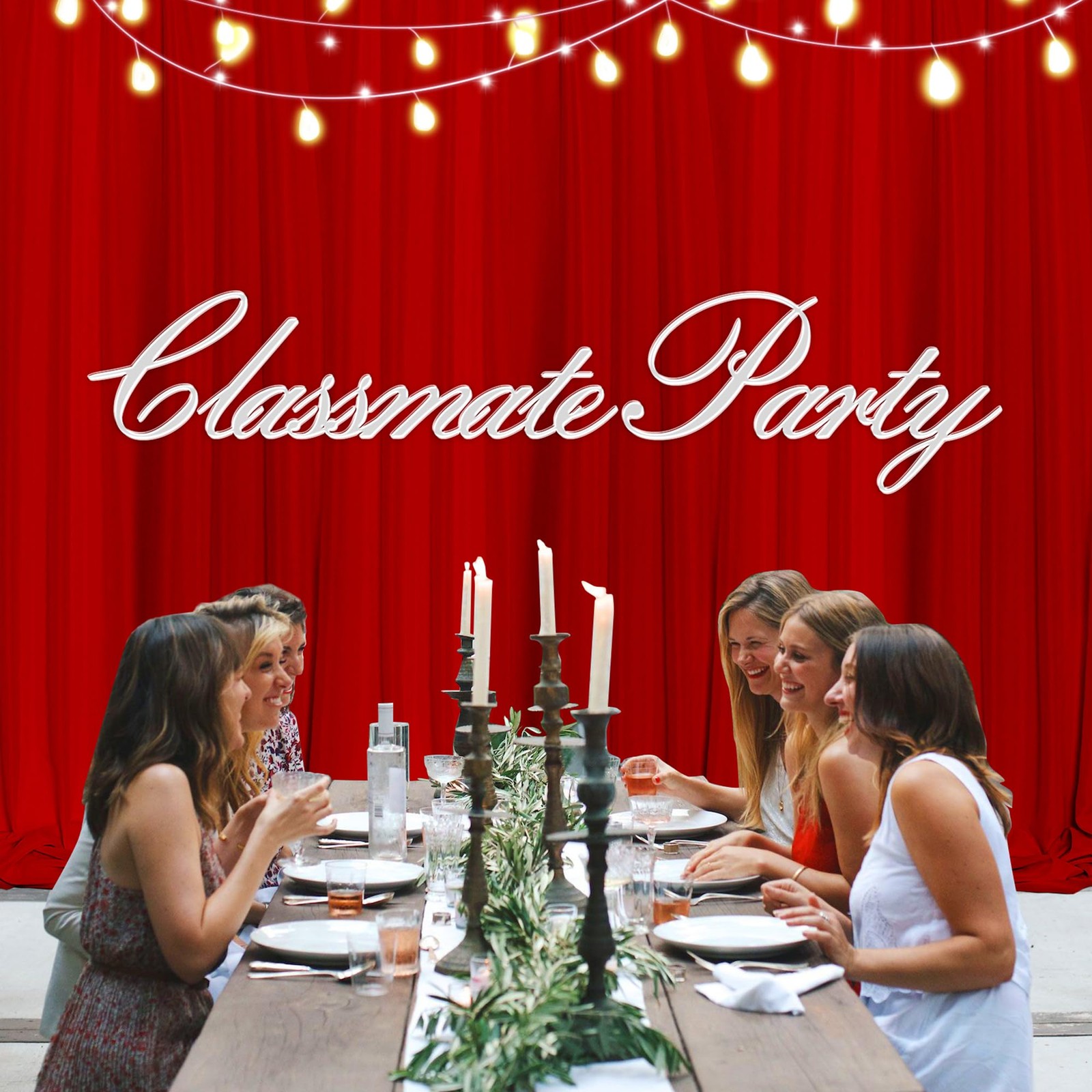 Red Backdrop Curtains For Party Wedding Ceremony Fabric Drapes 5x7ft 2 Panels