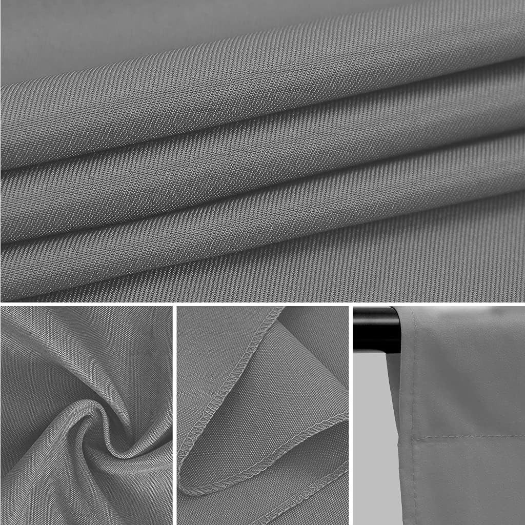 Versatile 10x12ft Gray Photography Background – Wrinkle-Resistant & Durable