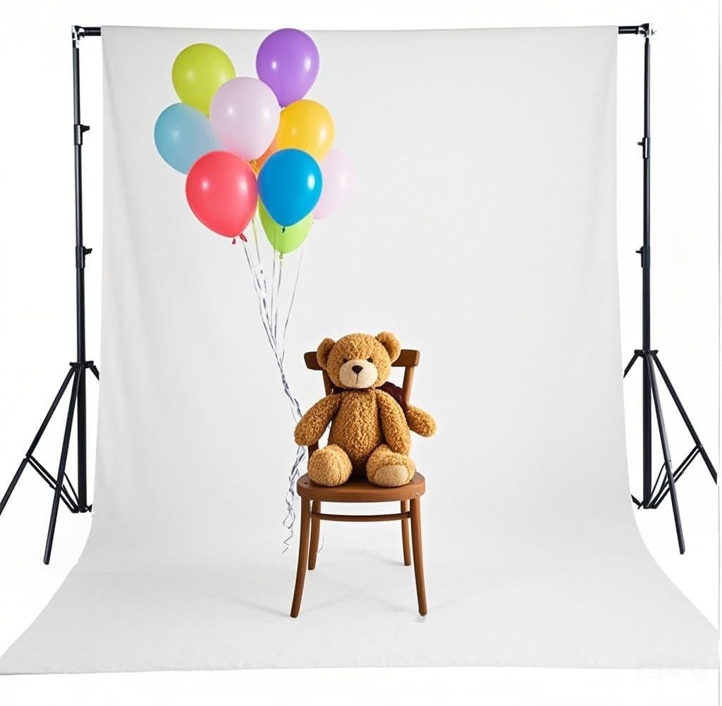 Lightweight 5x7ft Non-Reflective Background for Professional Baby Photography
