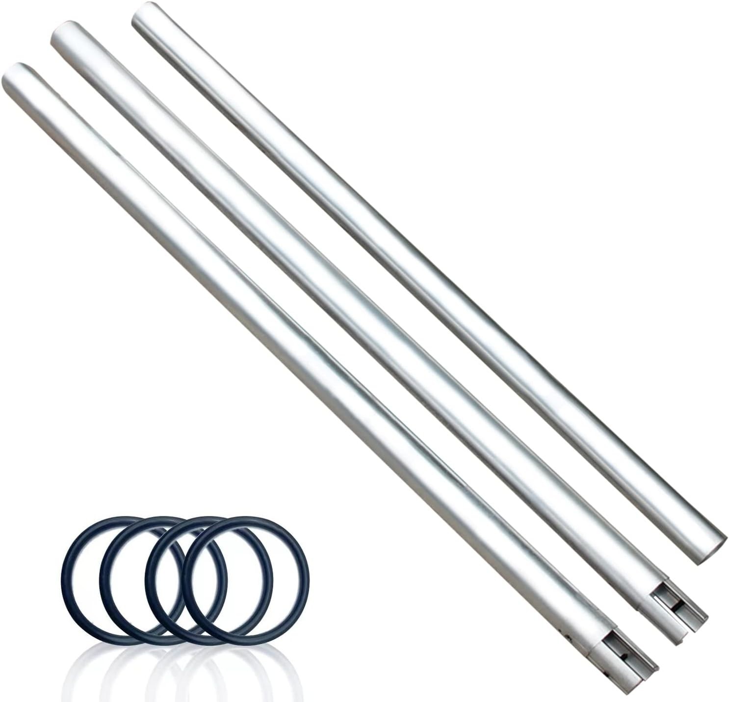 118″/3m Stainless Metal Tube Crossbar for Studio Backdrop Wall Mount System -…